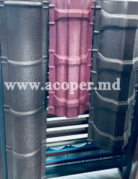 Coamă metalică profilată – finisaj mat texturat
